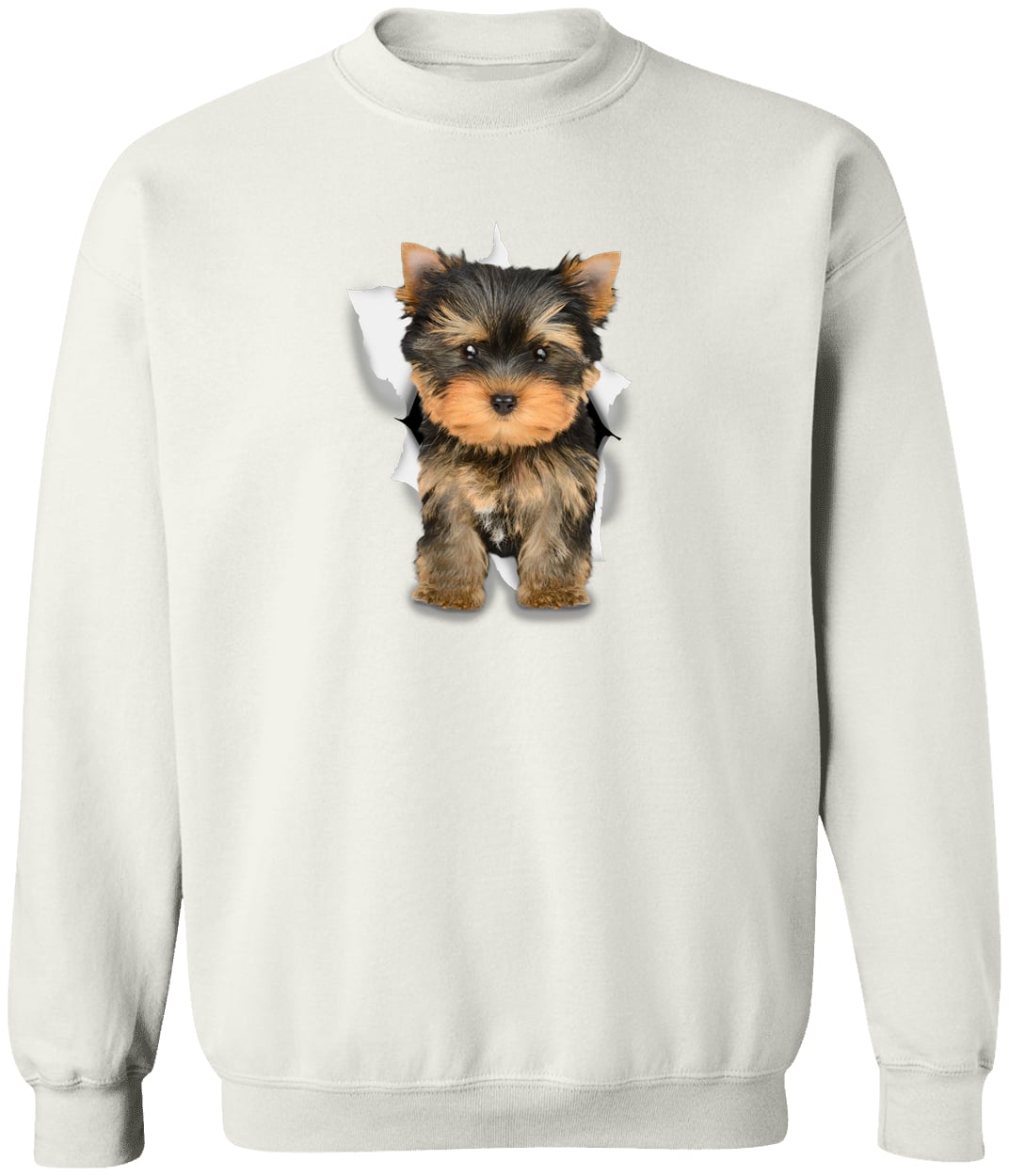 G180 Gildan Crewneck Pullover Sweatshirt - White