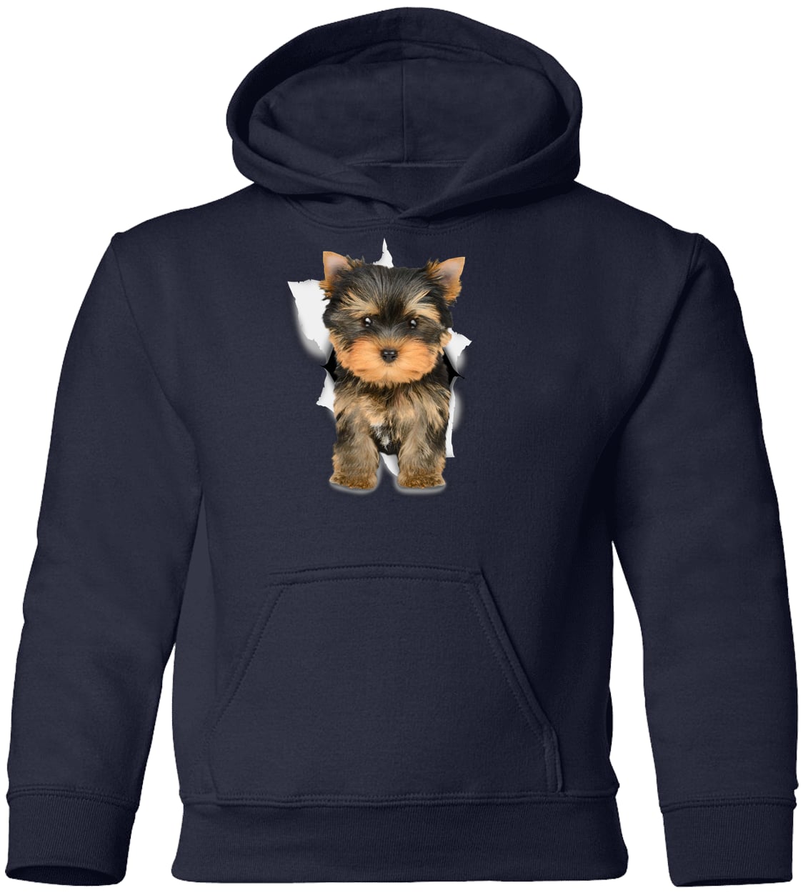 G185B Gildan Youth Pullover Hoodie - Navy