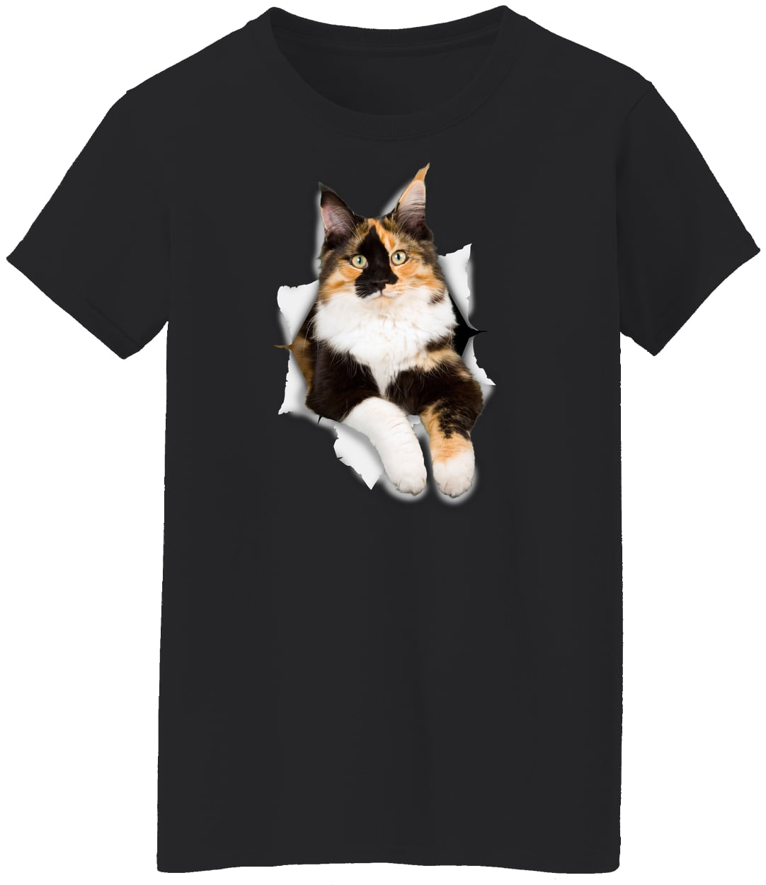 G500L Ladies' 5.3 oz. T-Shirt - Black