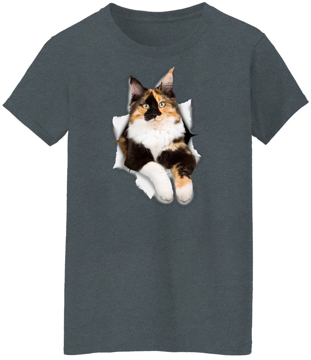 G500L Ladies' 5.3 oz. T-Shirt - Dark Heather