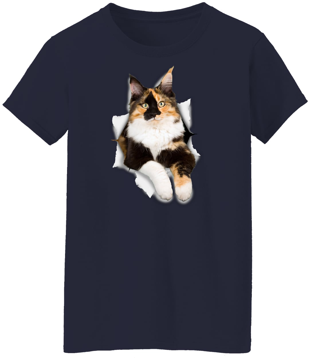 G500L Ladies' 5.3 oz. T-Shirt - Navy