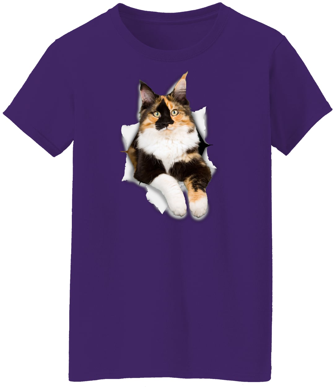 G500L Ladies' 5.3 oz. T-Shirt - Purple