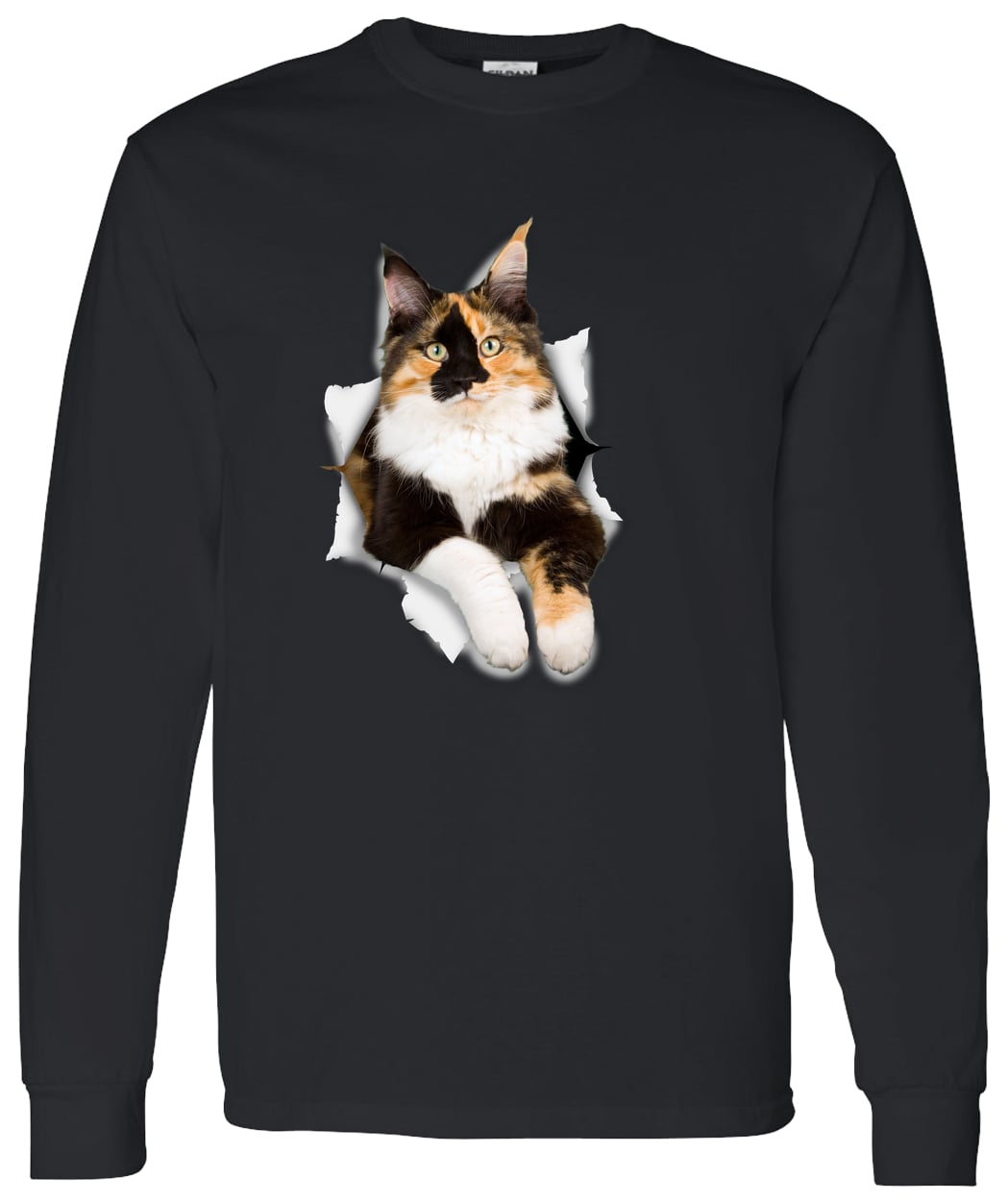 G540 LS T-Shirt 5.3 oz. - Black