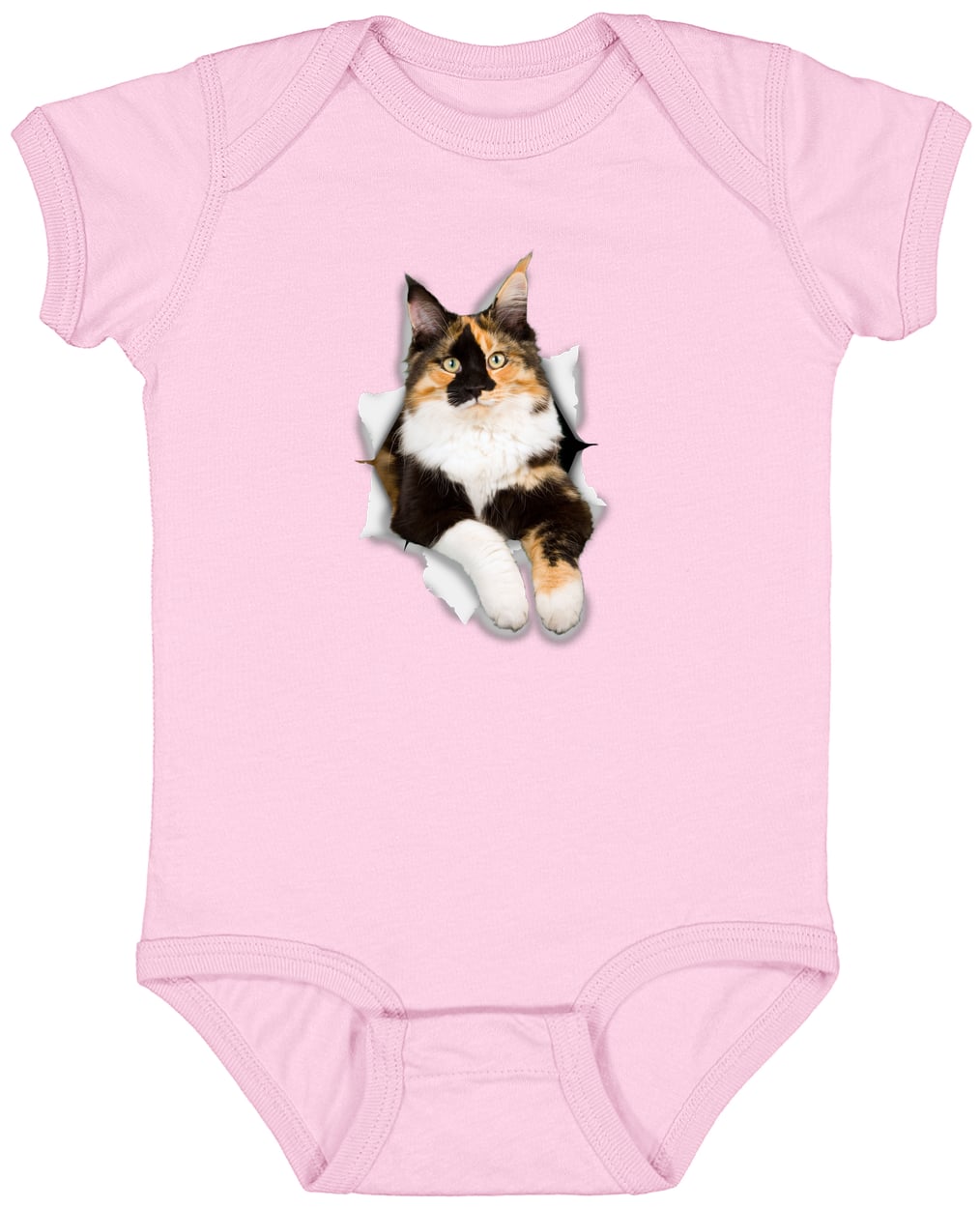 4424 Infant Fine Jersey Bodysuit - Pink