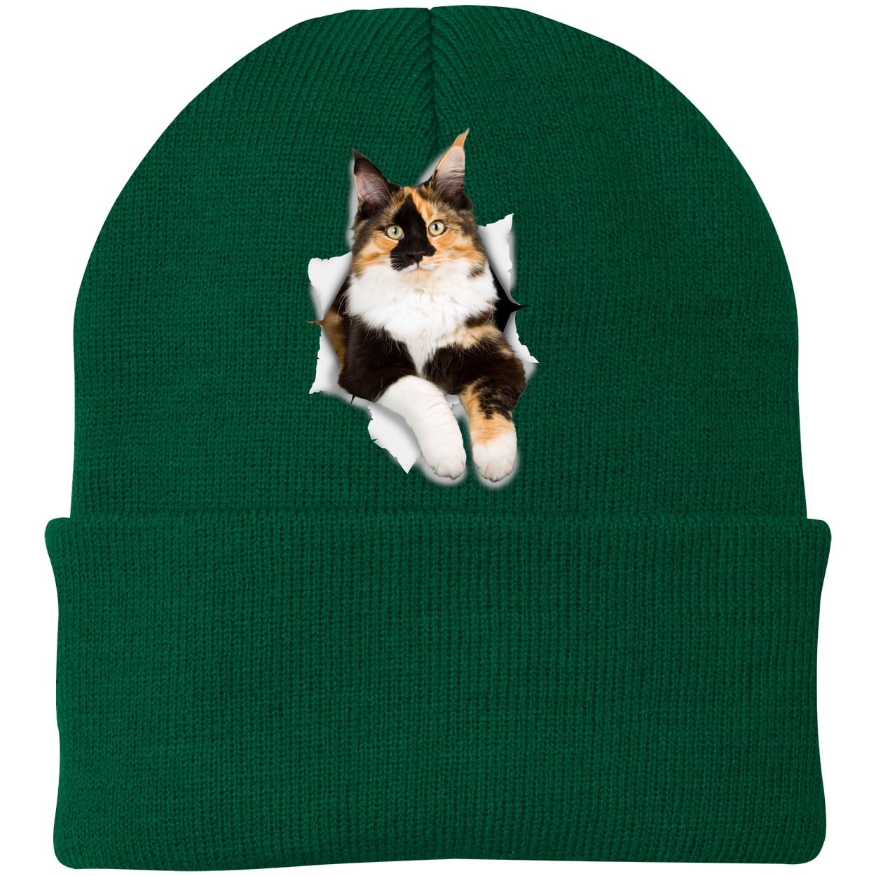 CP90 Port & Company Knit Beanie - Athletic Green