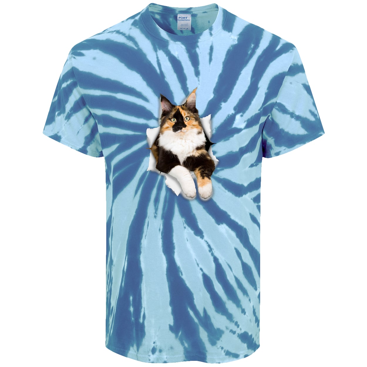 PC147 Port & Company Tie-Dye Tee - Royal