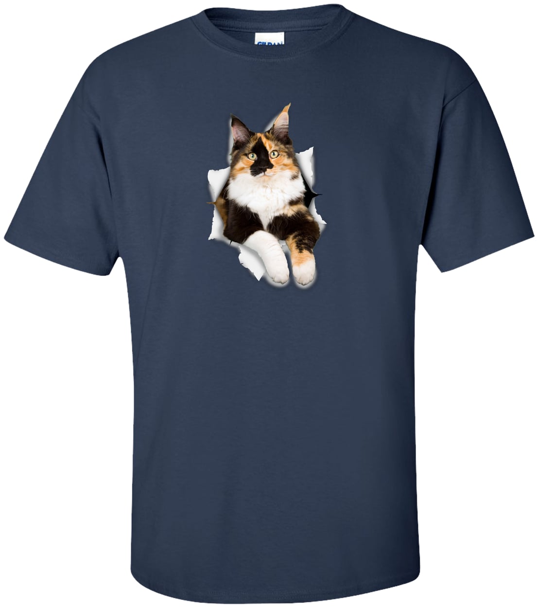 G200T Gildan Mens Tall Ultra Cotton Tee - Navy