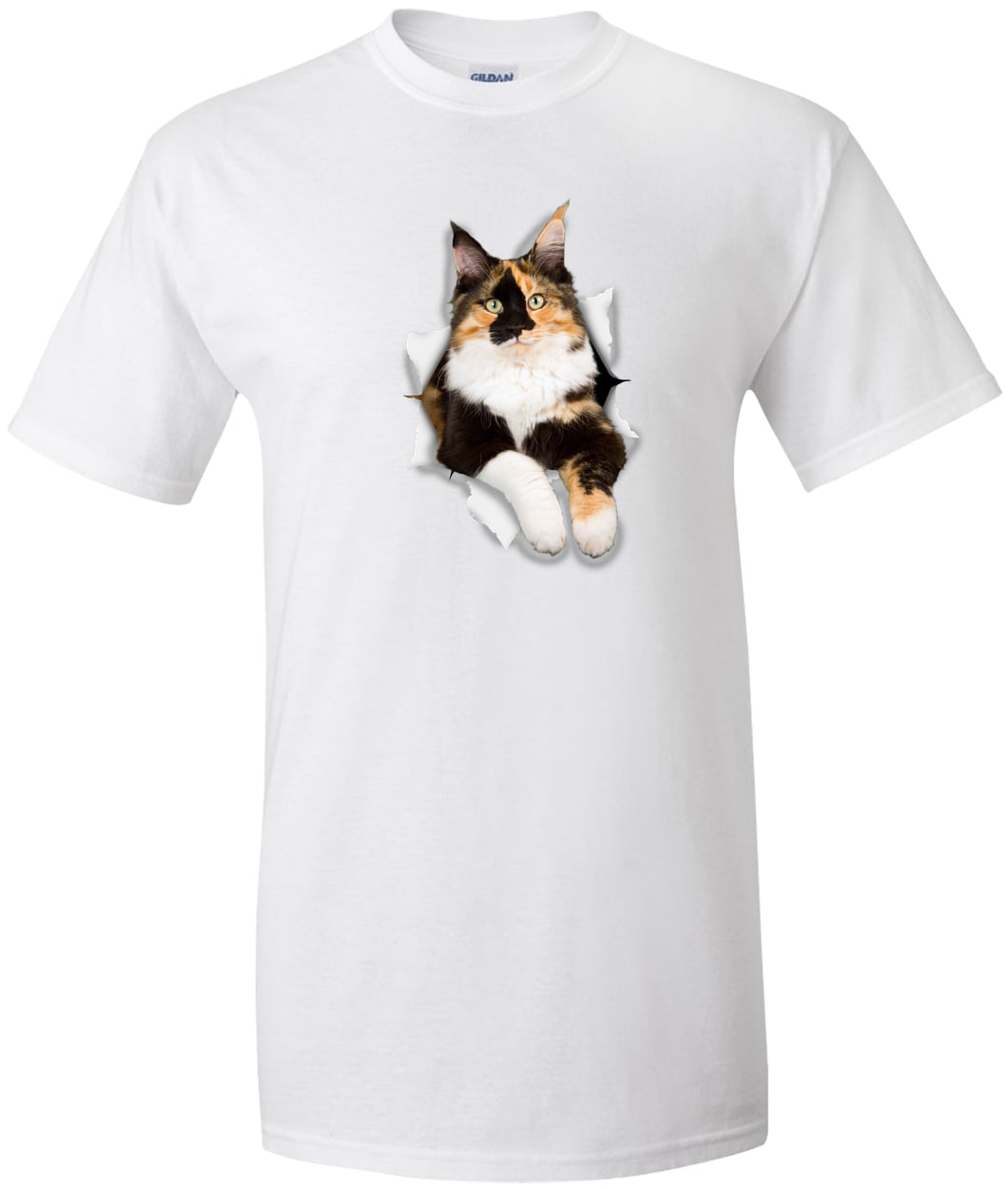 G200T Gildan Mens Tall Ultra Cotton Tee - White