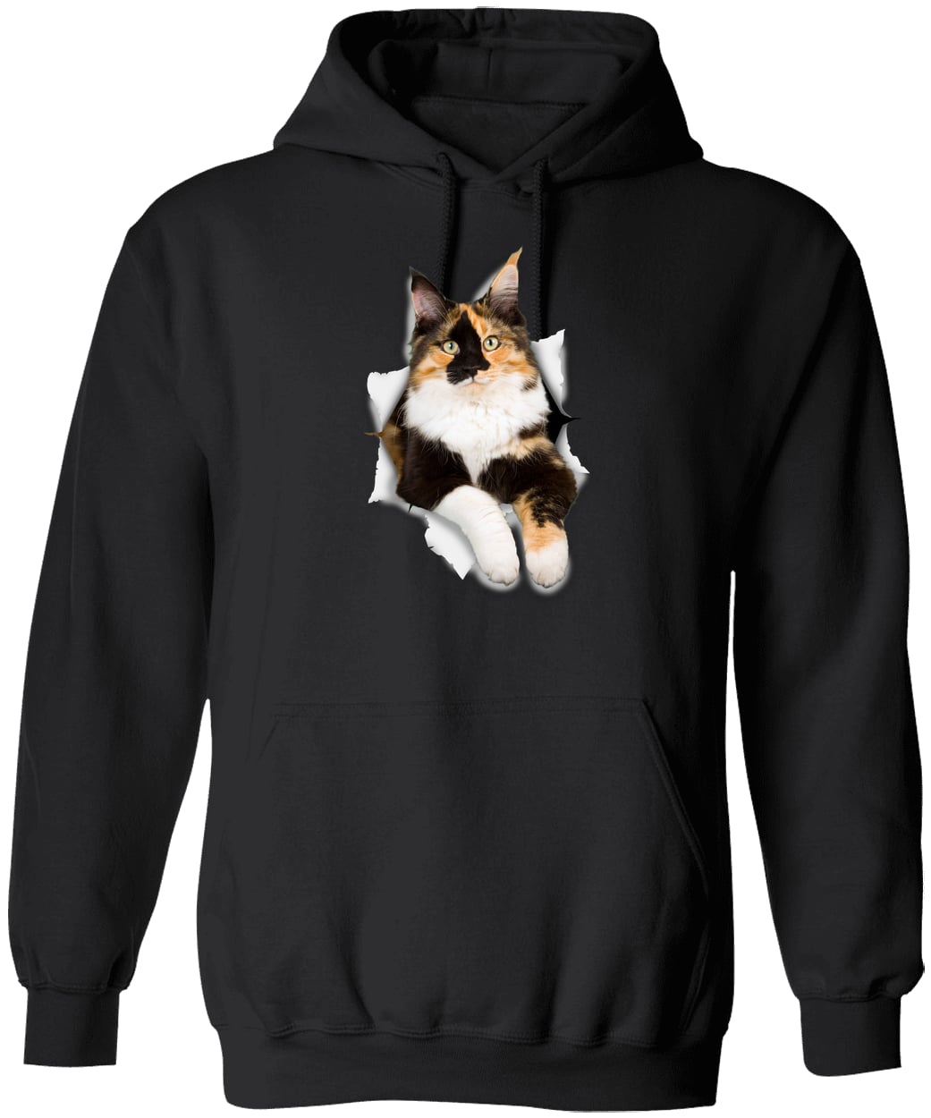 G185 Gildan Pullover Hoodie - Black
