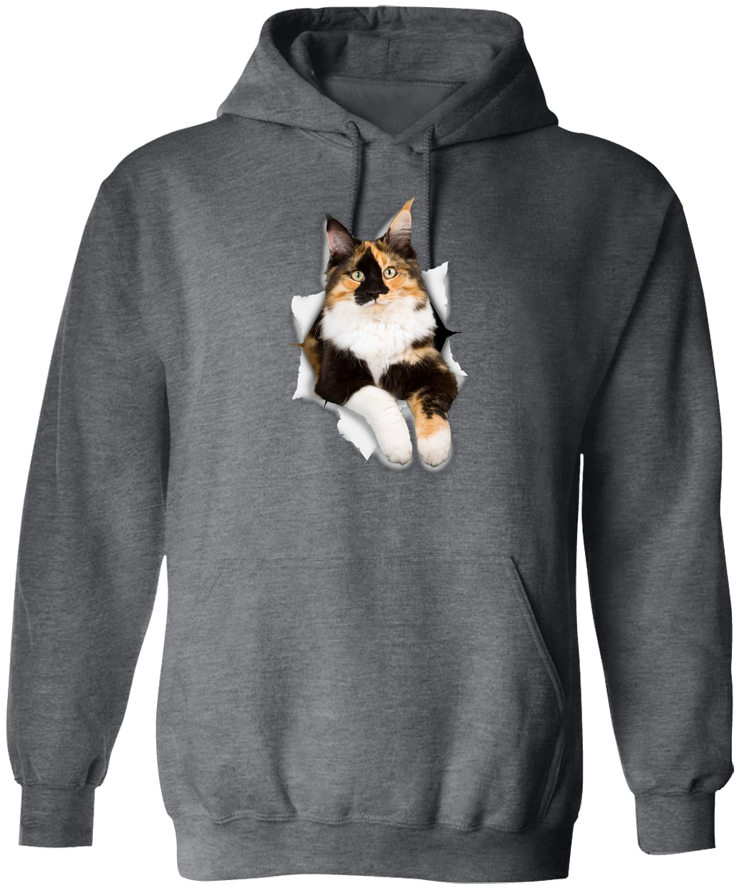 G185 Gildan Pullover Hoodie - Dark Heather