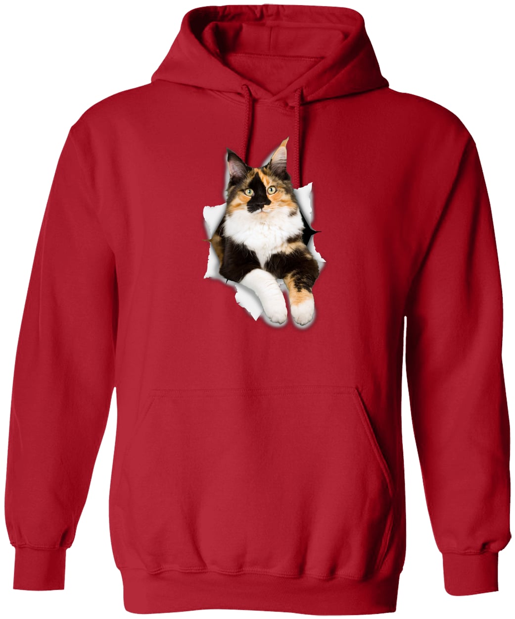 G185 Gildan Pullover Hoodie - Red