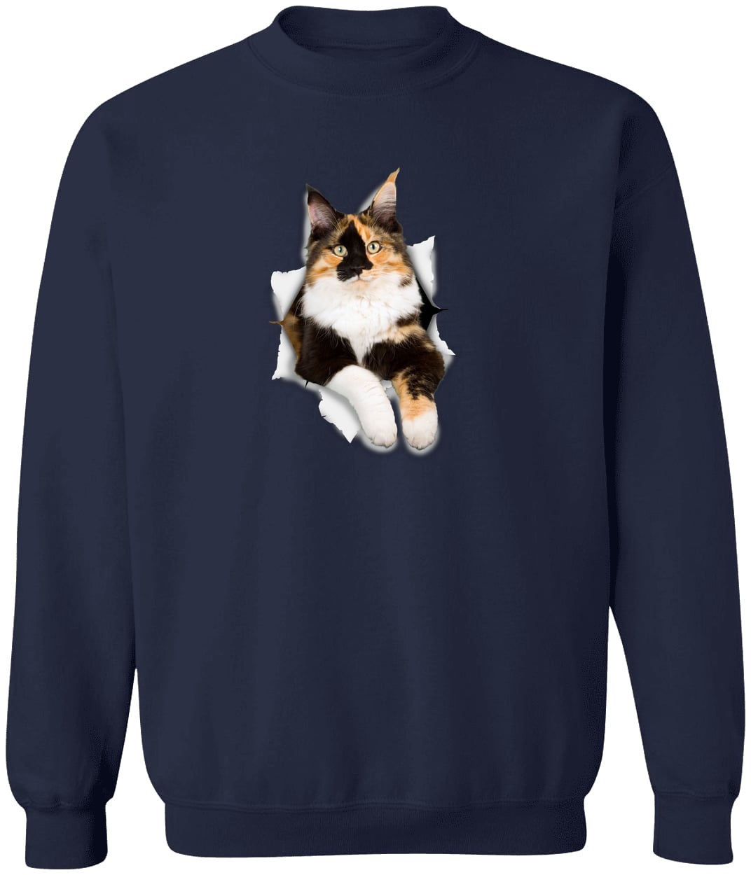 G180 Gildan Crewneck Pullover Sweatshirt - Navy