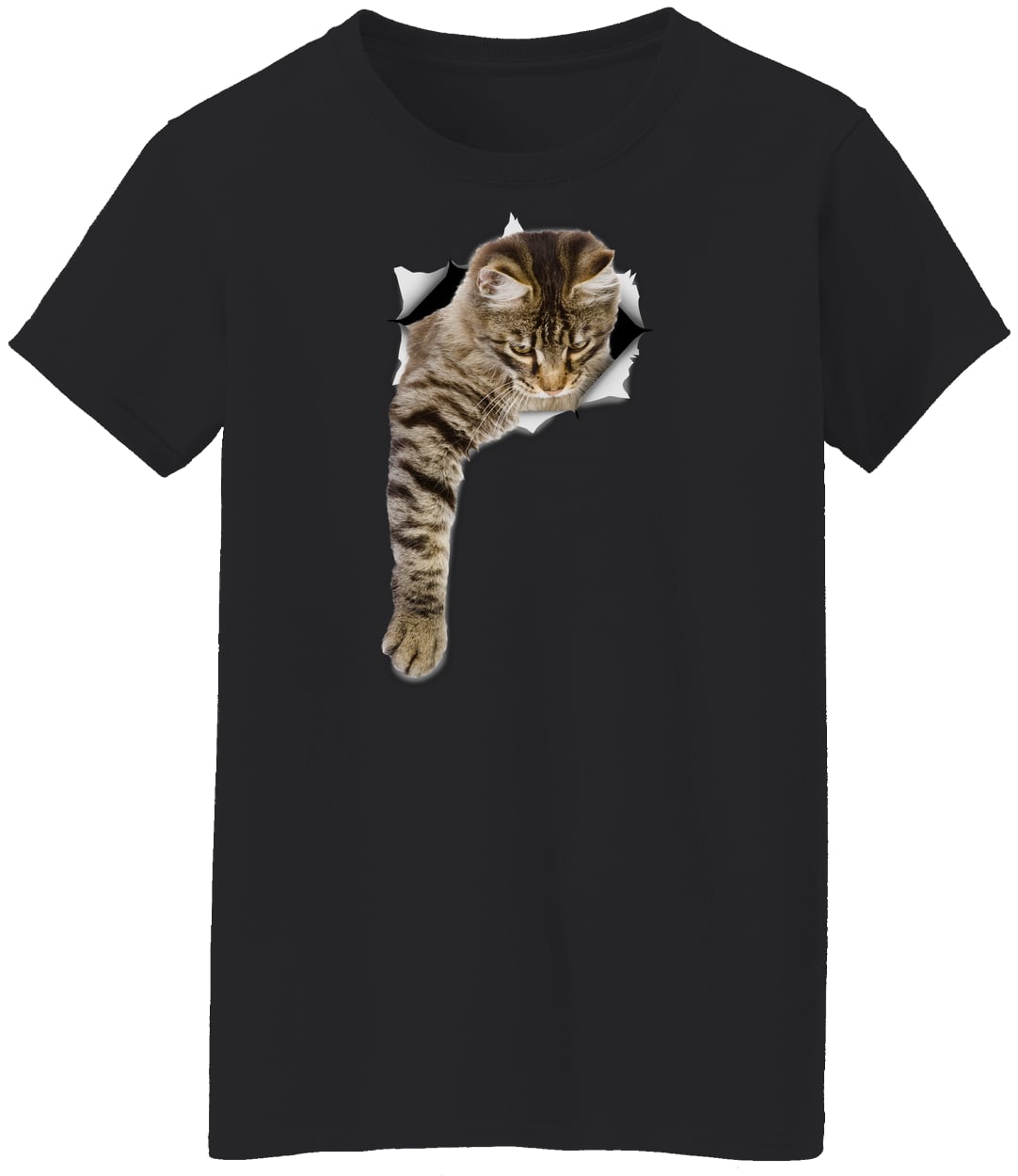 G500L Ladies' 5.3 oz. T-Shirt - Black