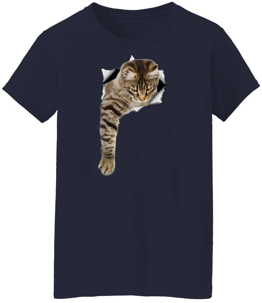 G500L Ladies' 5.3 oz. T-Shirt - Navy