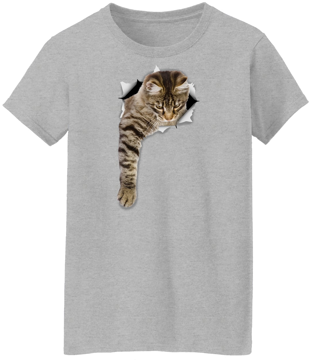 G500L Ladies' 5.3 oz. T-Shirt - Sport Grey