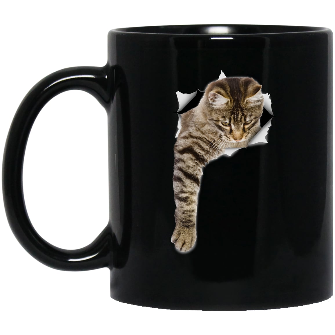 BM11OZ 11oz Black Mug Design Preview