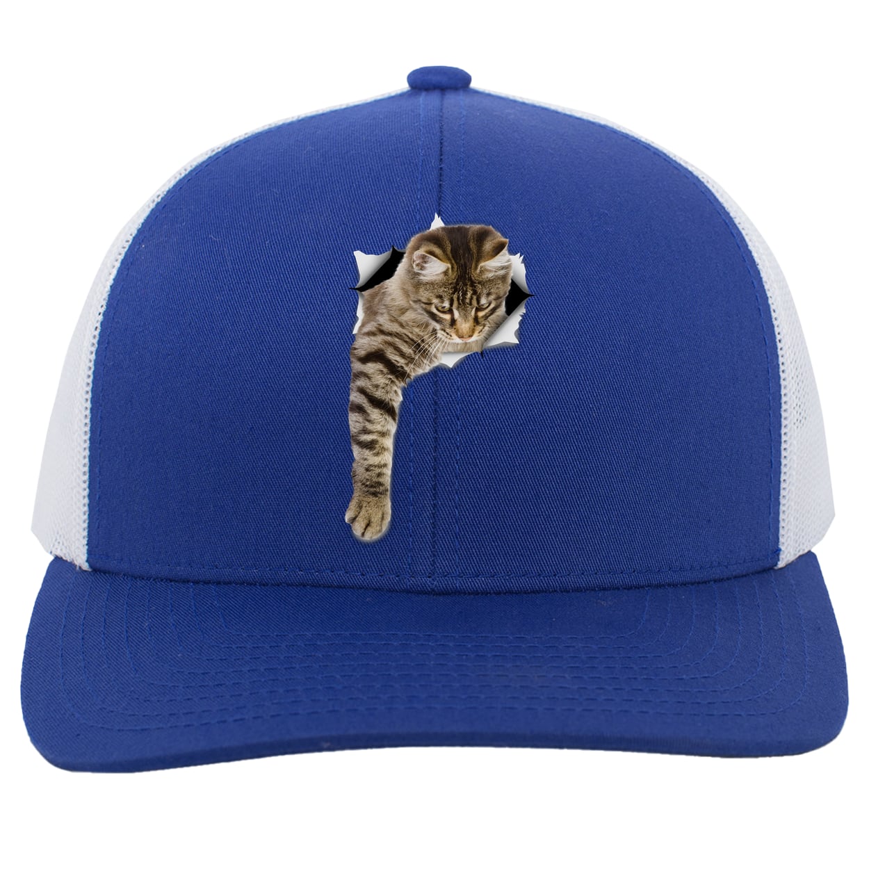 104C Trucker Snap Back - Royal/White