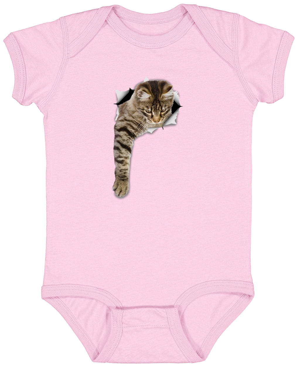 4424 Infant Fine Jersey Bodysuit - Pink