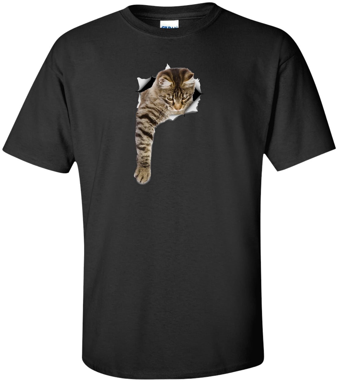 G200T Gildan Mens Tall Ultra Cotton Tee - Black