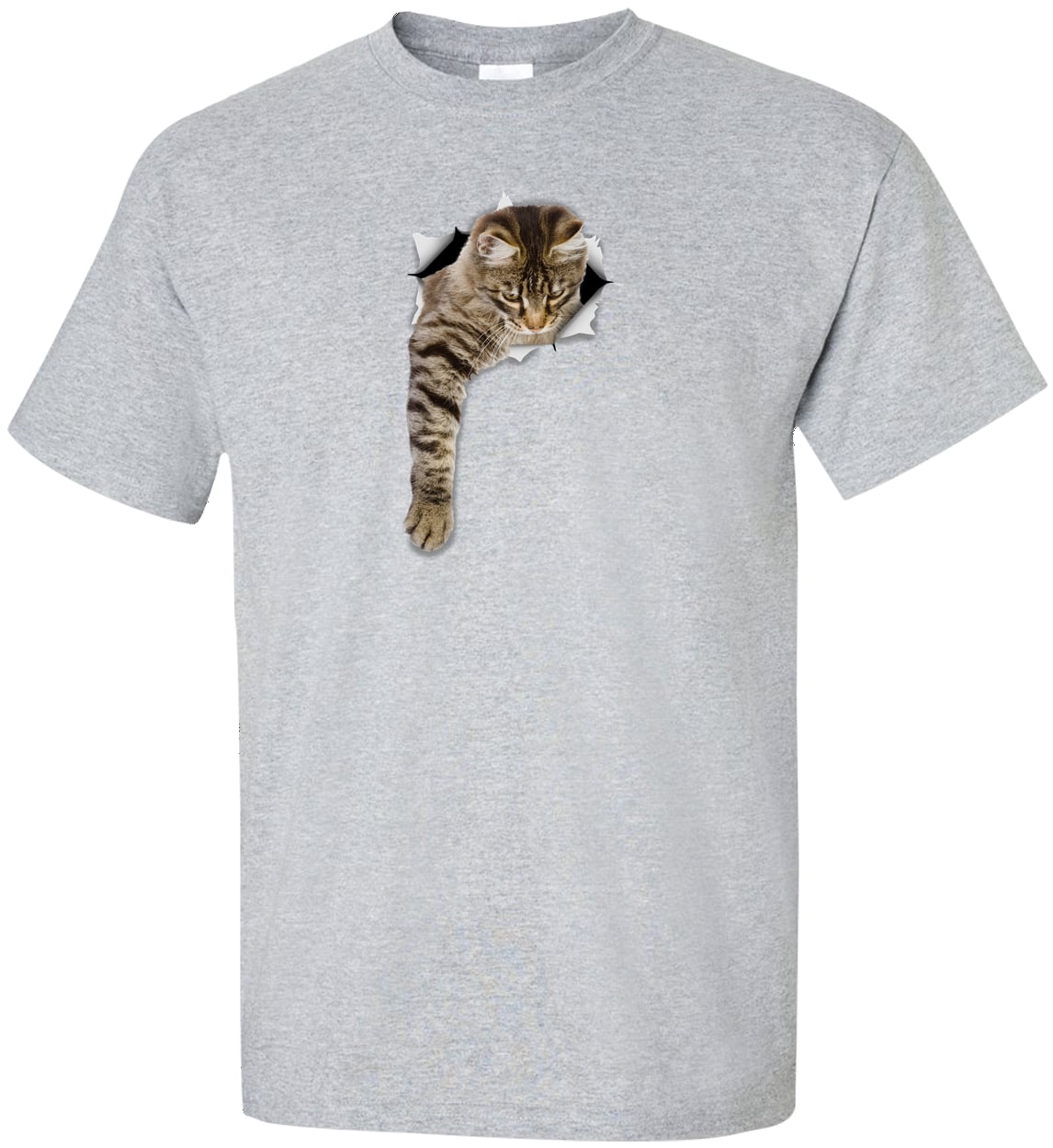 G200T Gildan Mens Tall Ultra Cotton Tee - Sport Grey