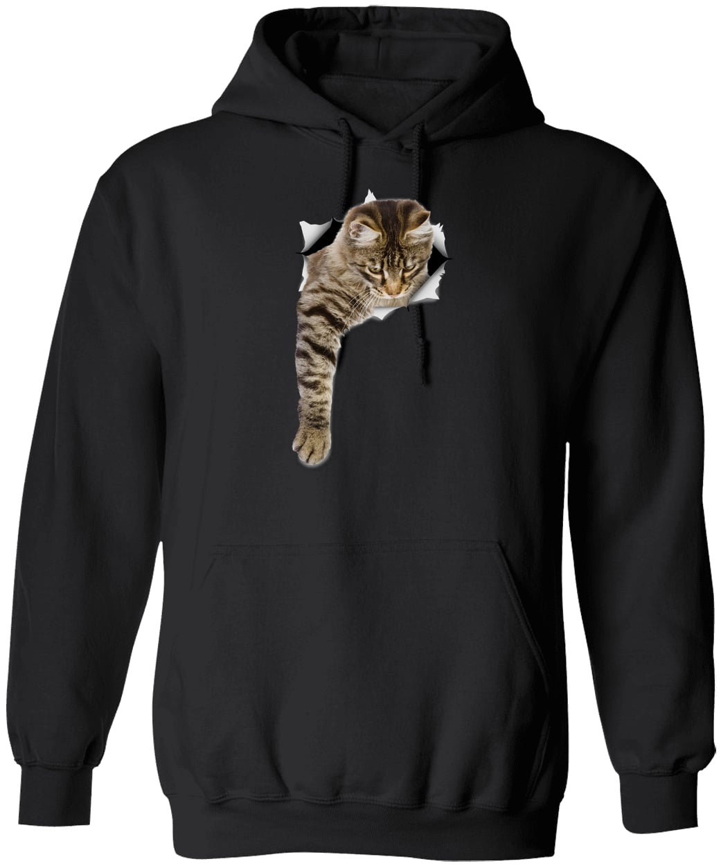 G185 Gildan Pullover Hoodie - Black
