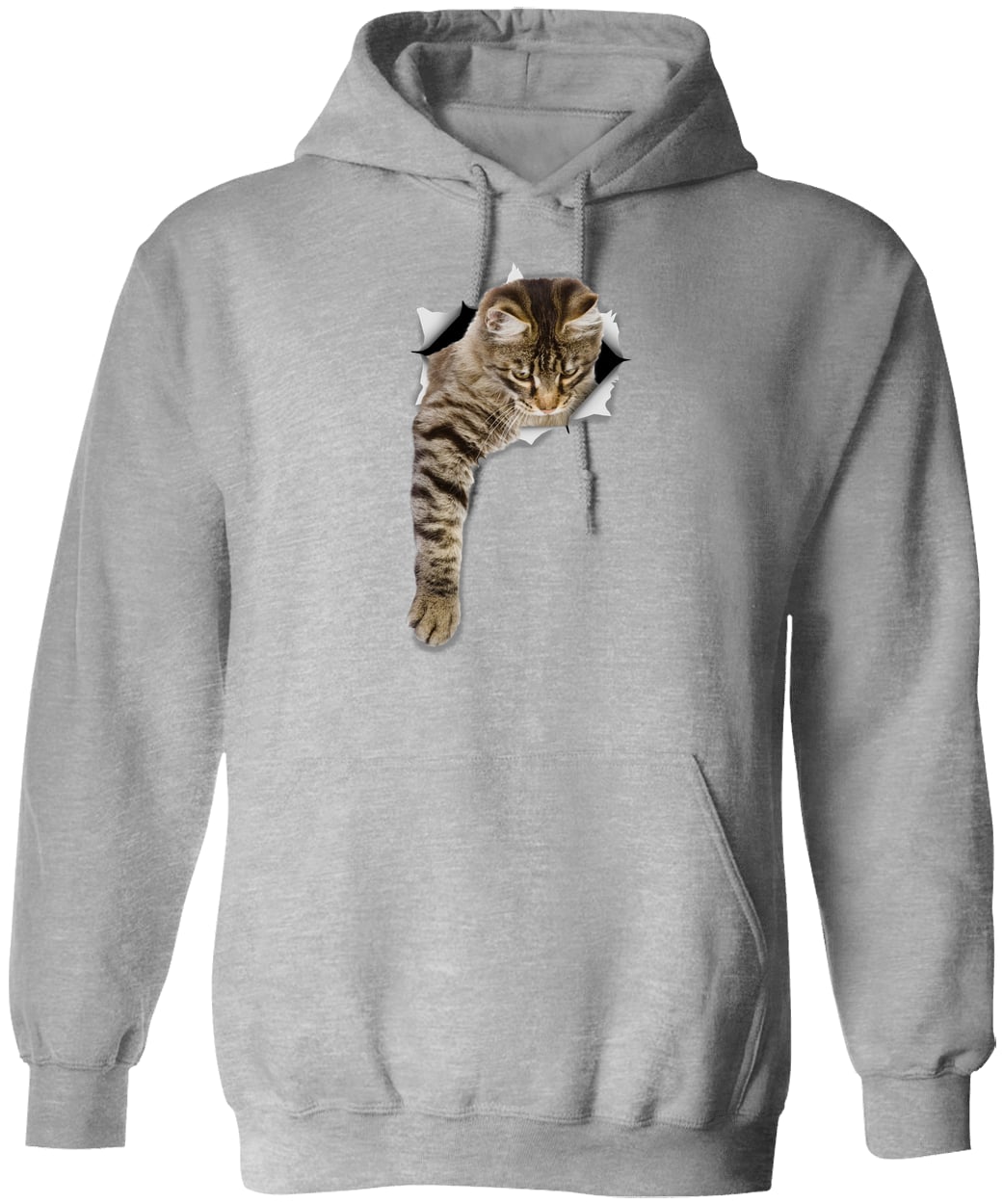 G185 Gildan Pullover Hoodie - Sport Grey