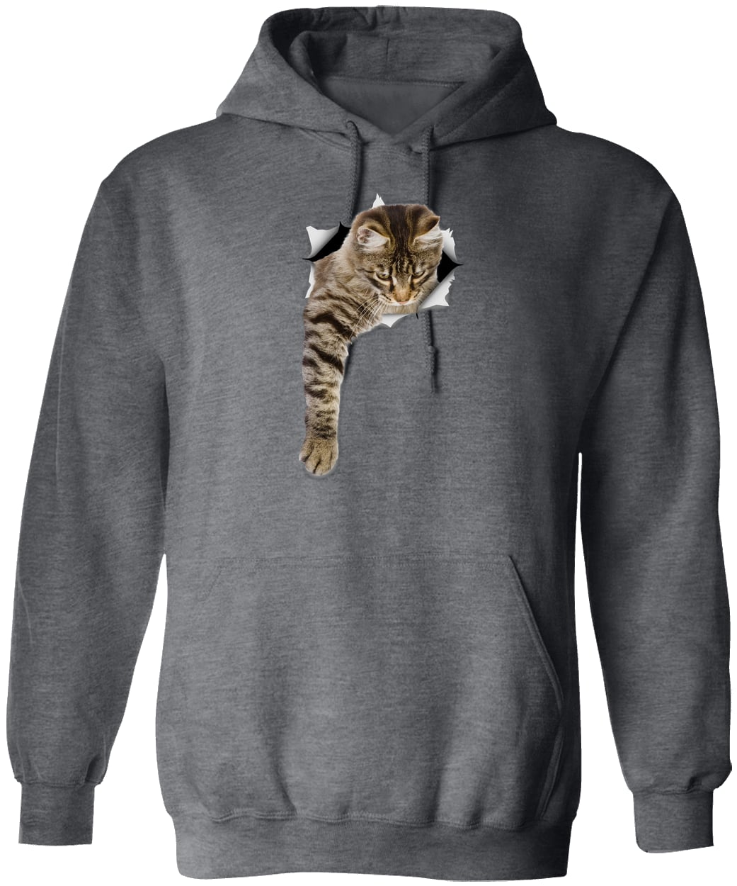 G185 Gildan Pullover Hoodie - Dark Heather