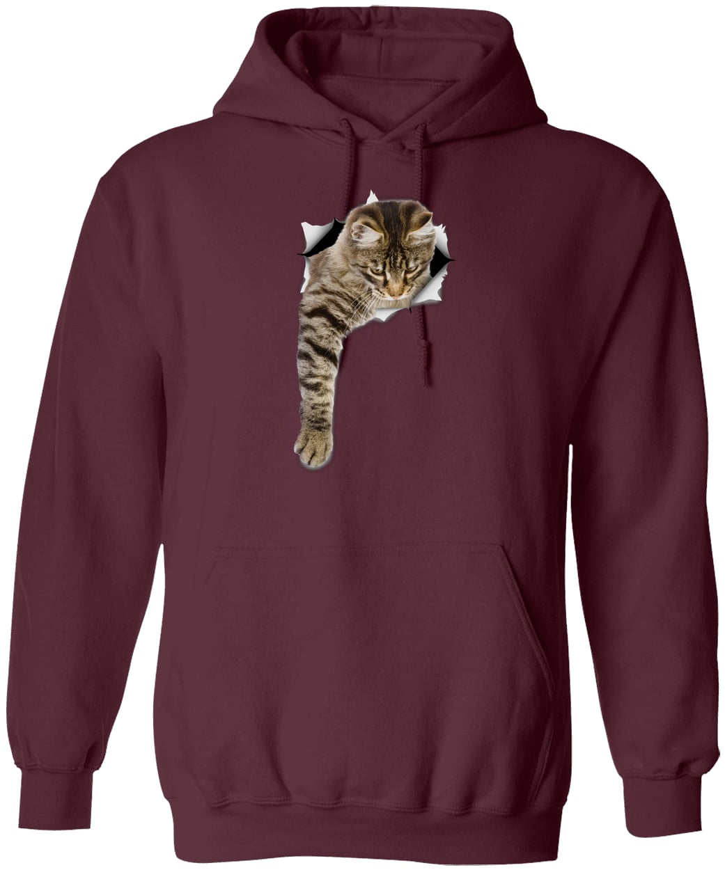 G185 Gildan Pullover Hoodie - Maroon