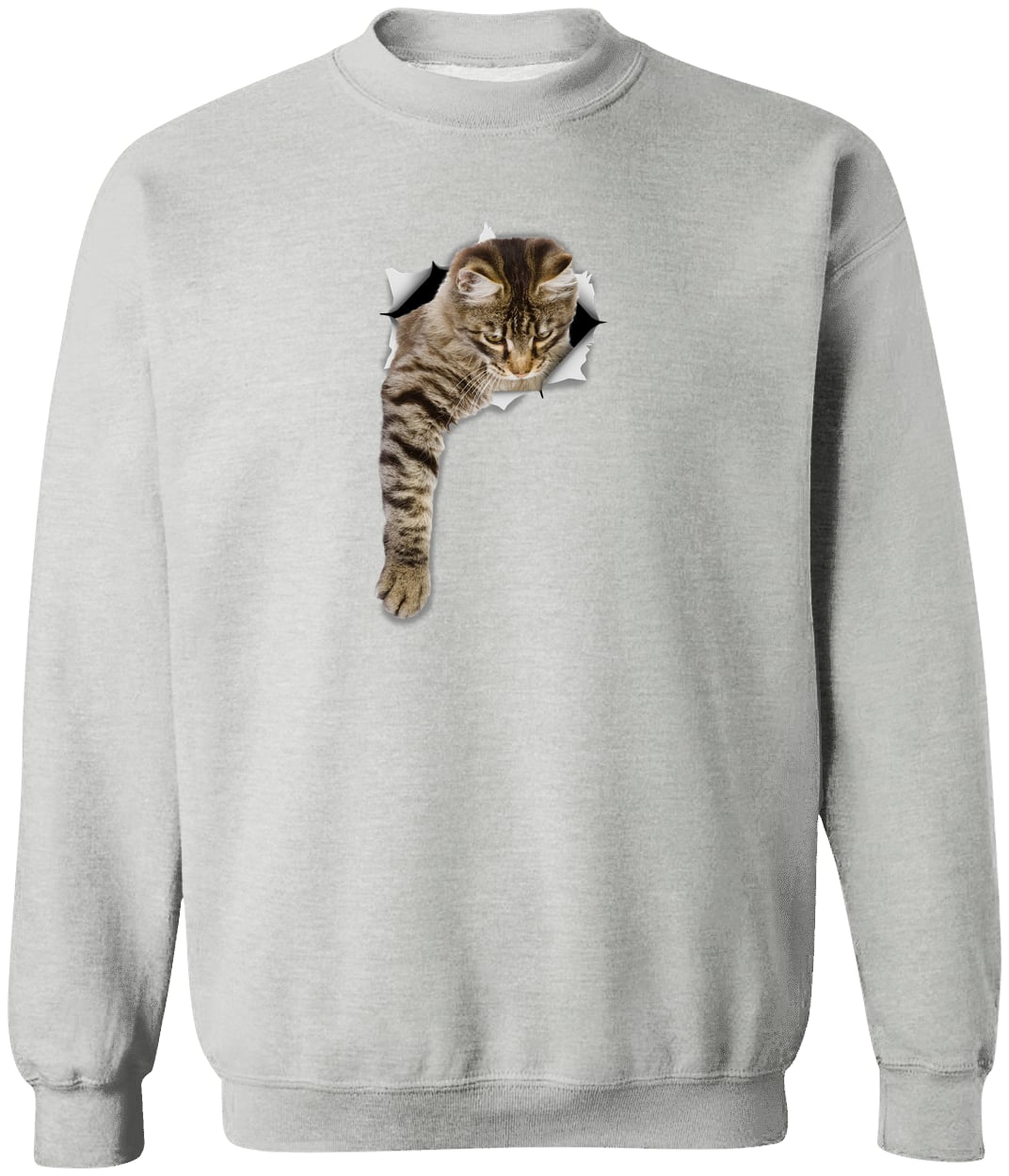 G180 Gildan Crewneck Pullover Sweatshirt - Sport Grey