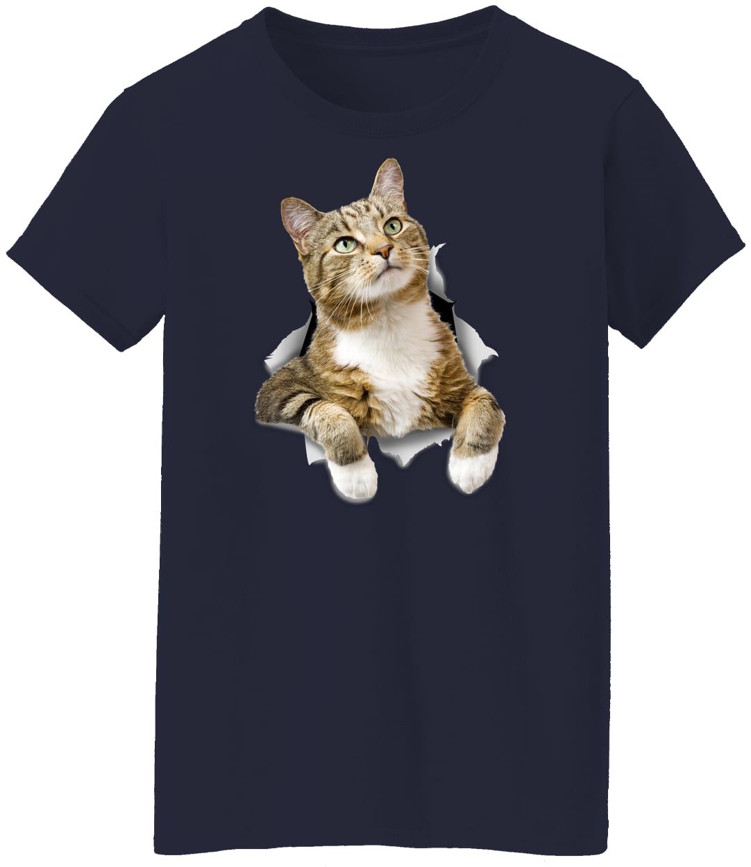 G500L Ladies' 5.3 oz. T-Shirt - Navy