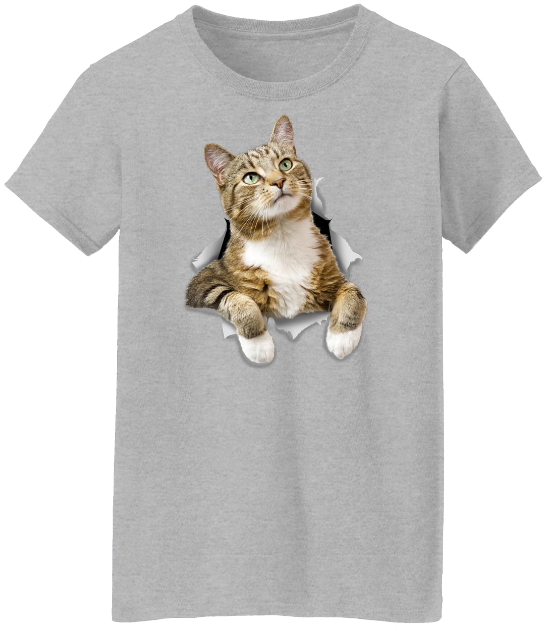 G500L Ladies' 5.3 oz. T-Shirt - Sport Grey
