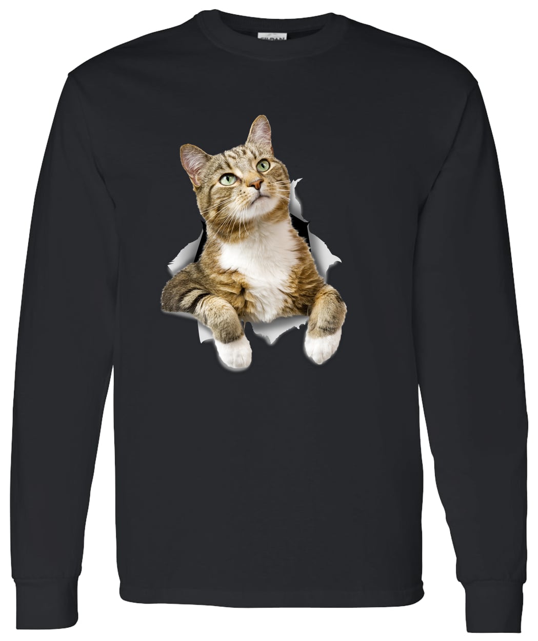G540 LS T-Shirt 5.3 oz. - Black