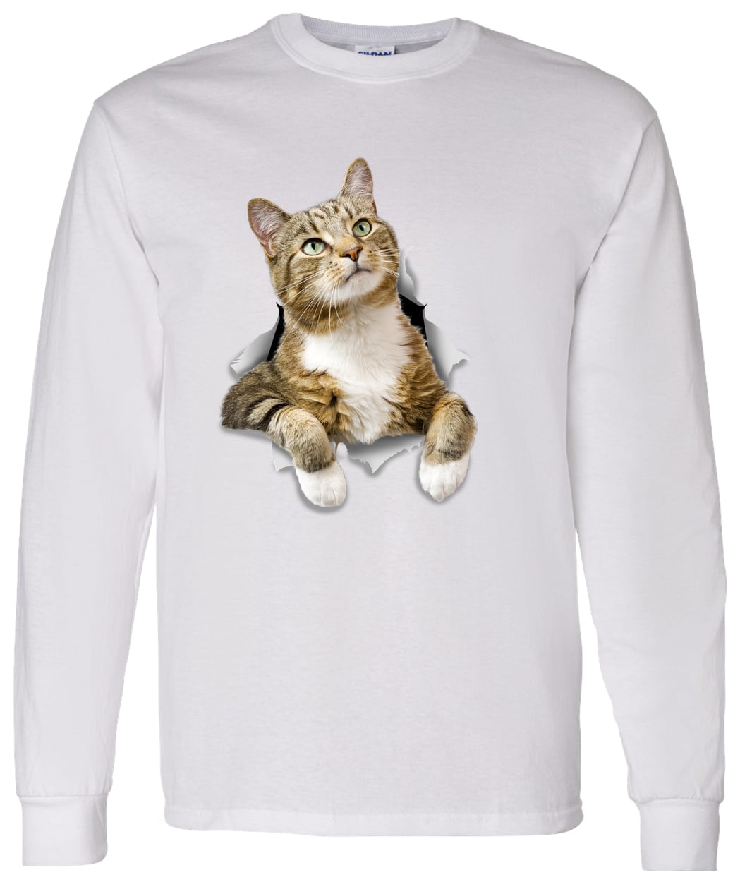 G540 LS T-Shirt 5.3 oz. - White