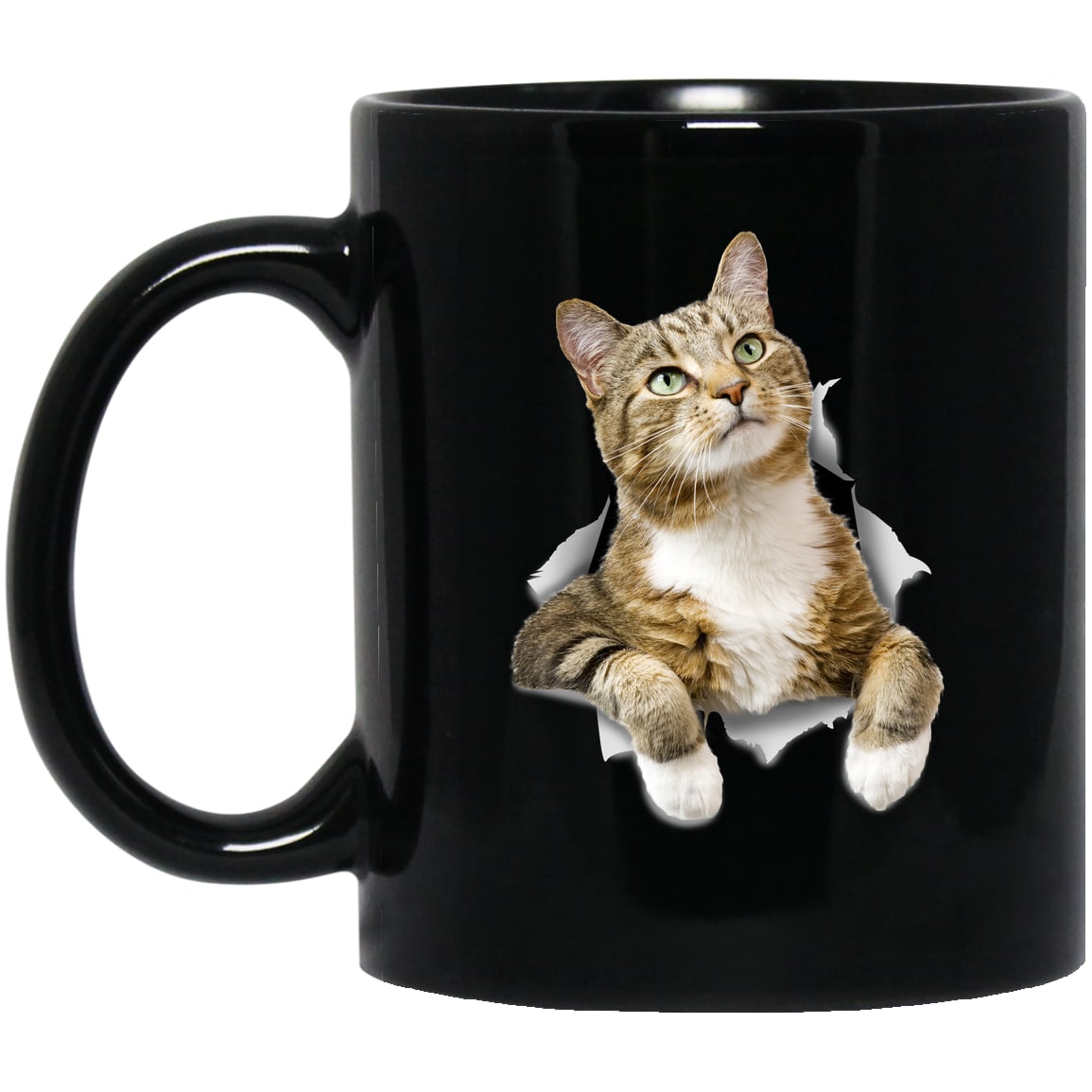 BM11OZ 11oz Black Mug Design Preview