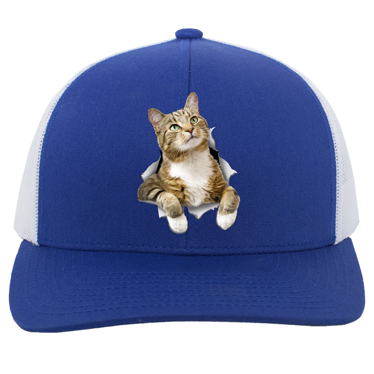 104C Trucker Snap Back - Royal/White