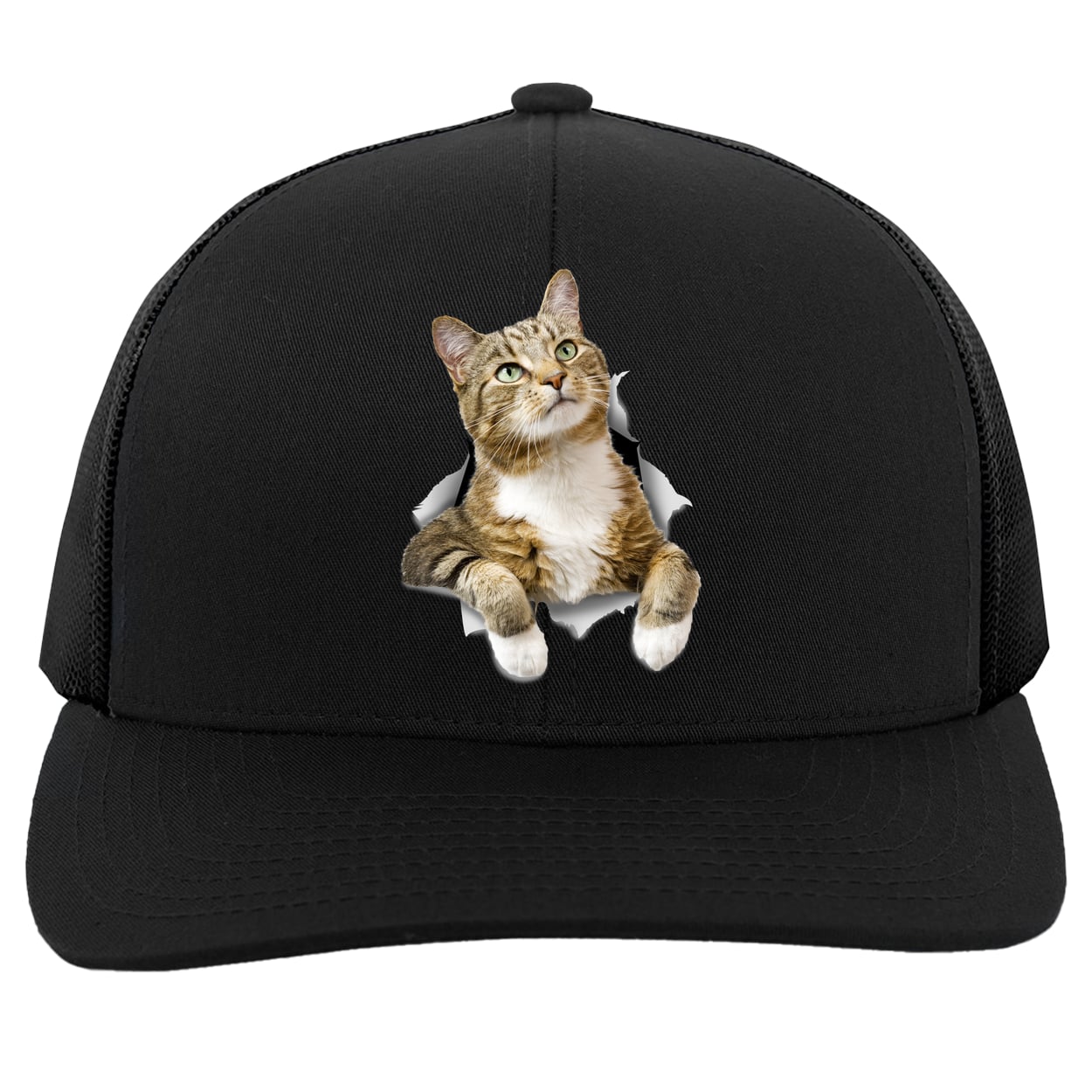 104C Trucker Snap Back - Black
