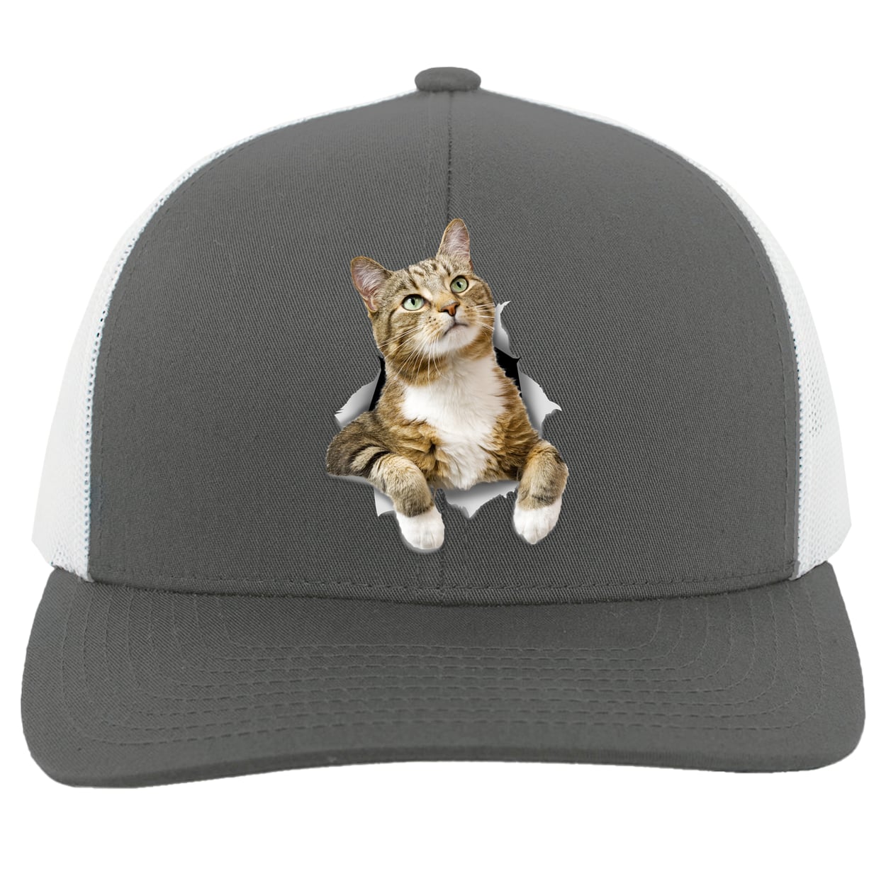 104C Trucker Snap Back - Graphite/White