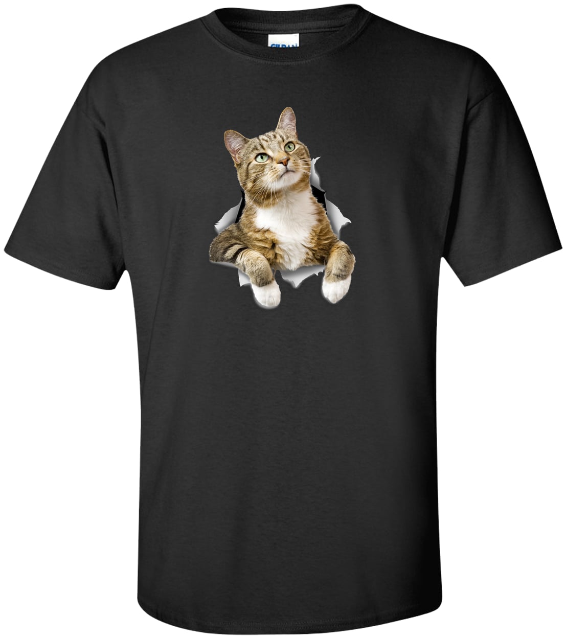 G200T Gildan Mens Tall Ultra Cotton Tee - Black