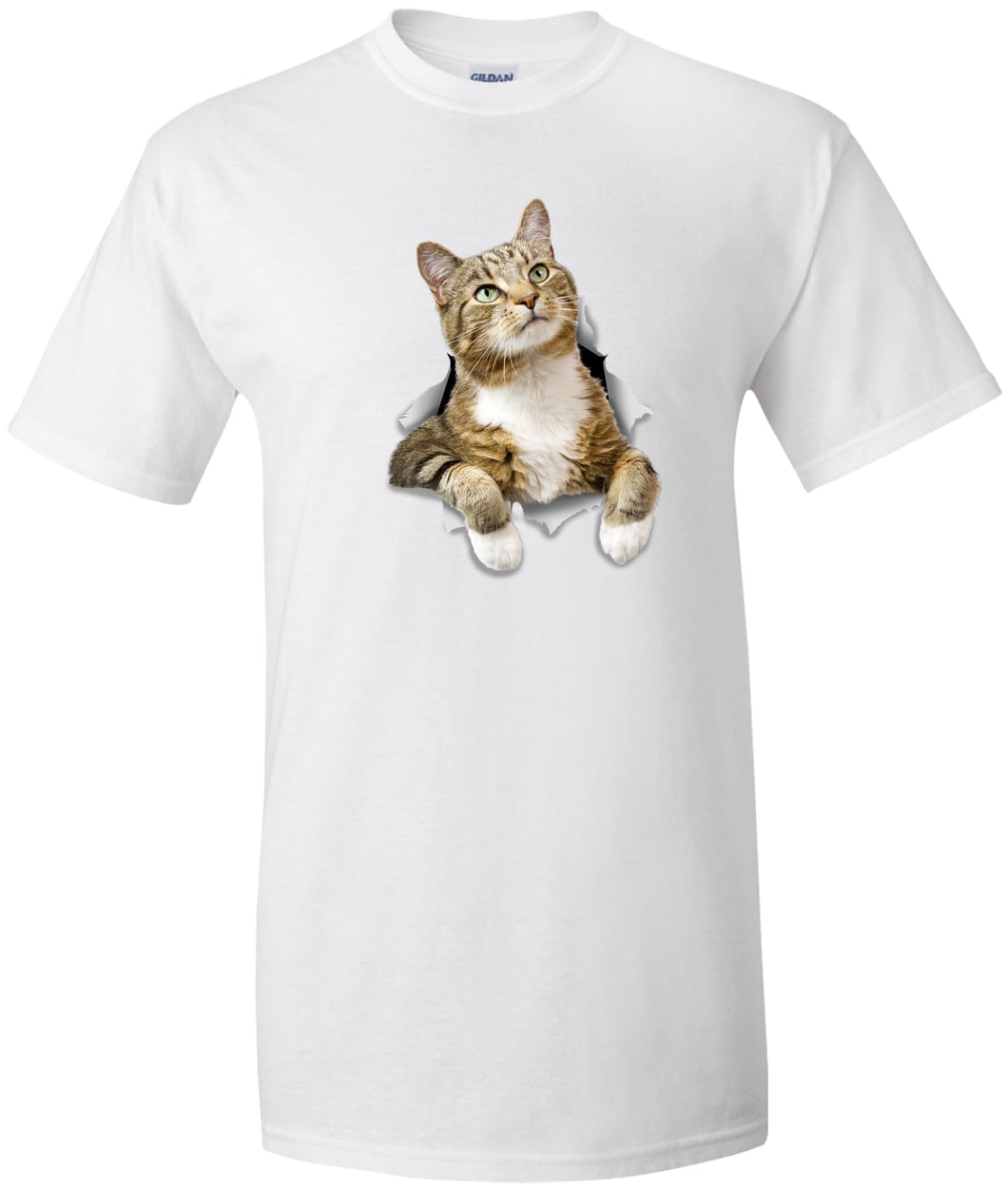 G200T Gildan Mens Tall Ultra Cotton Tee - White
