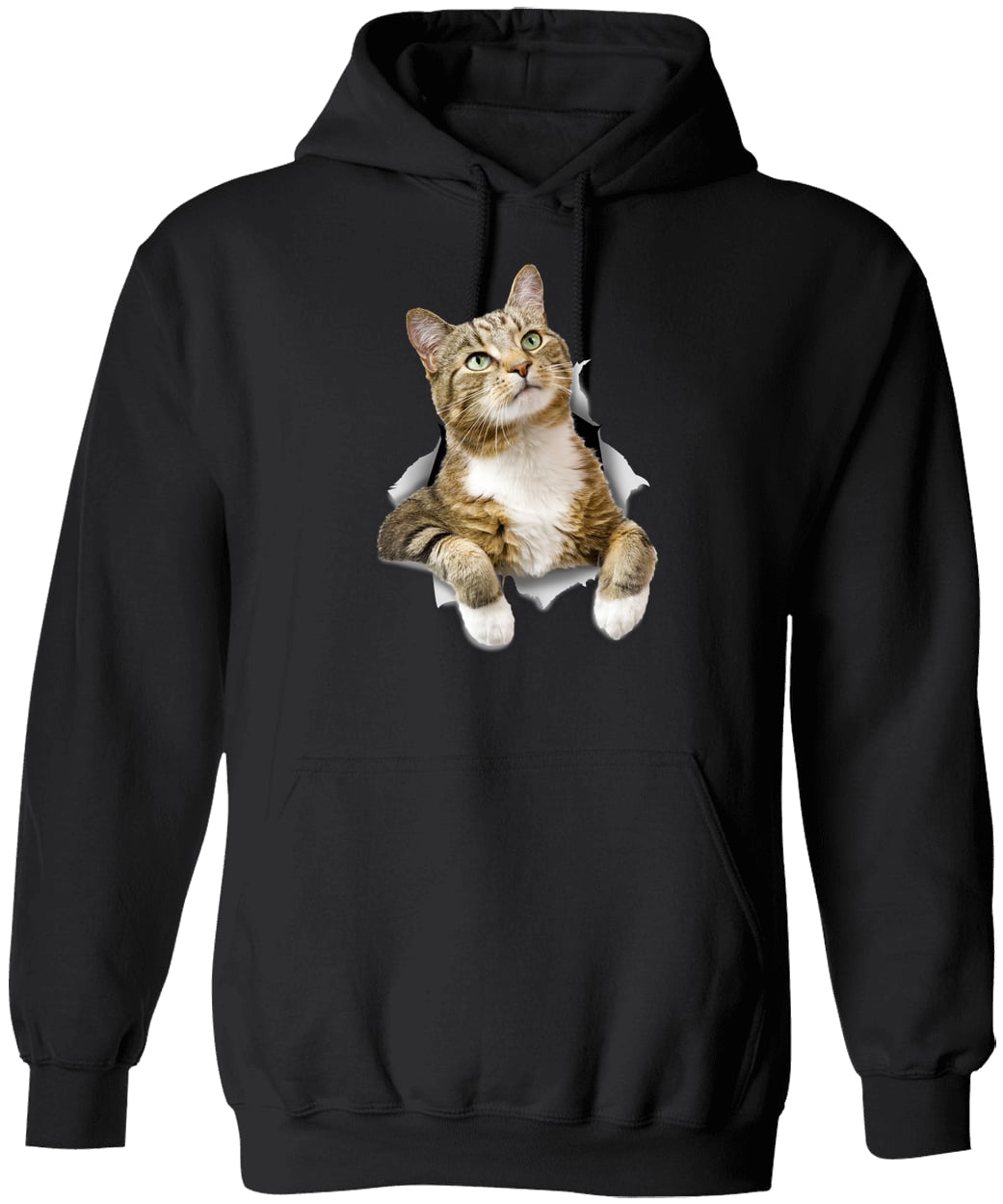 G185 Gildan Pullover Hoodie - Black
