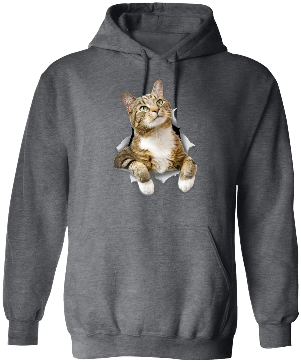 G185 Gildan Pullover Hoodie - Dark Heather