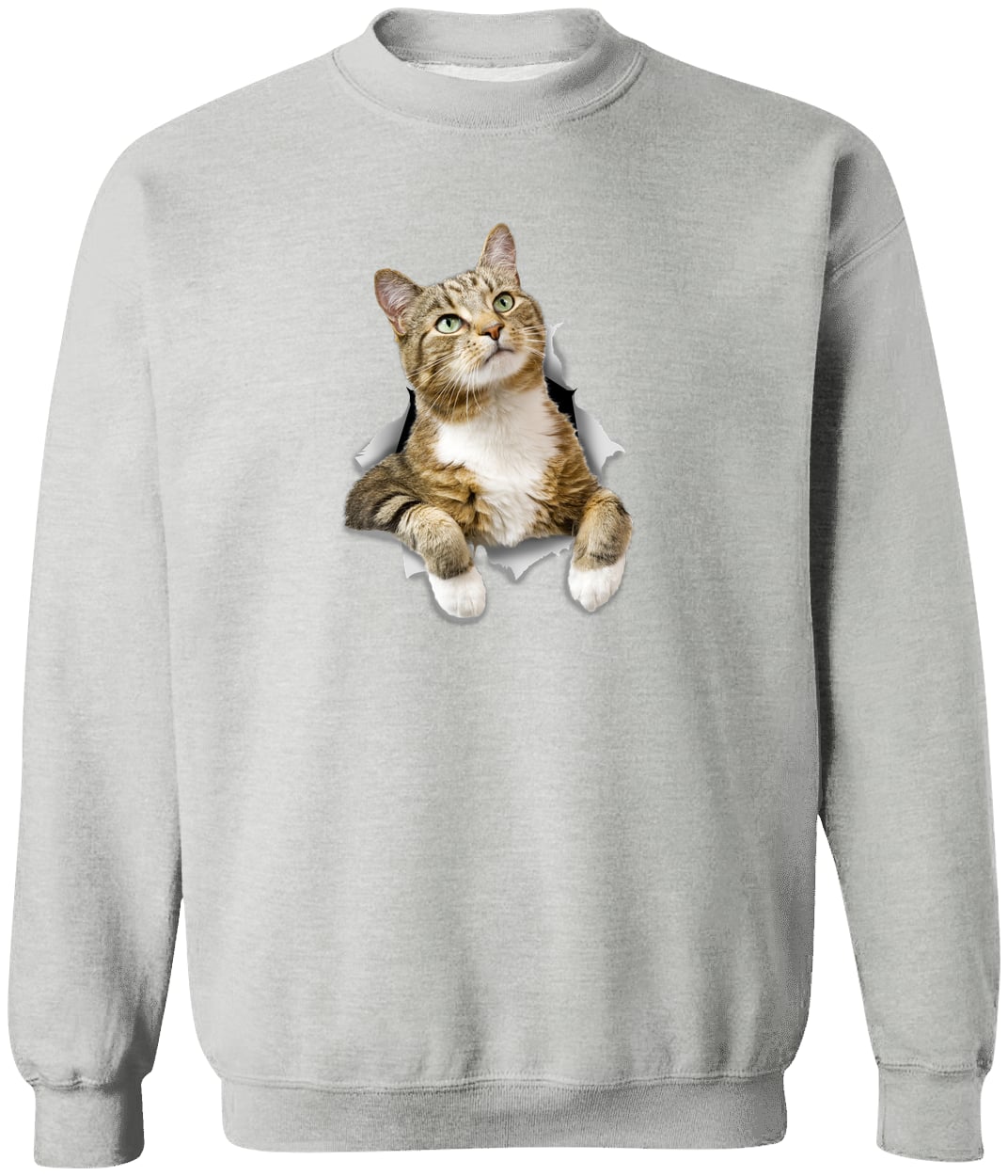 G180 Gildan Crewneck Pullover Sweatshirt - Sport Grey