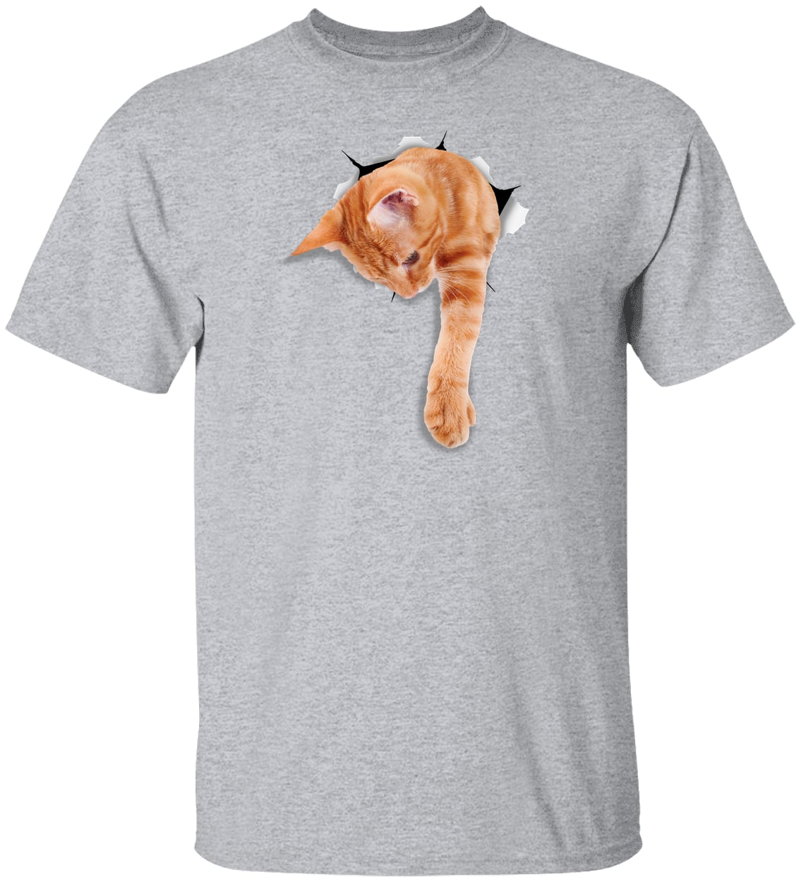 G500 Gildan 5.3 oz. T-Shirt - Sport Grey