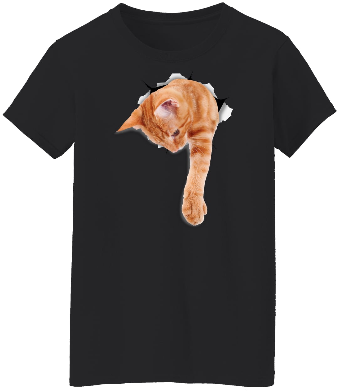 G500L Ladies' 5.3 oz. T-Shirt - Black
