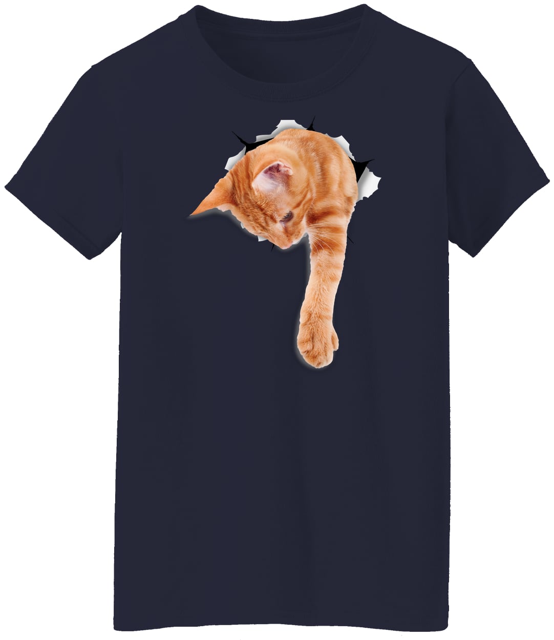 G500L Ladies' 5.3 oz. T-Shirt - Navy