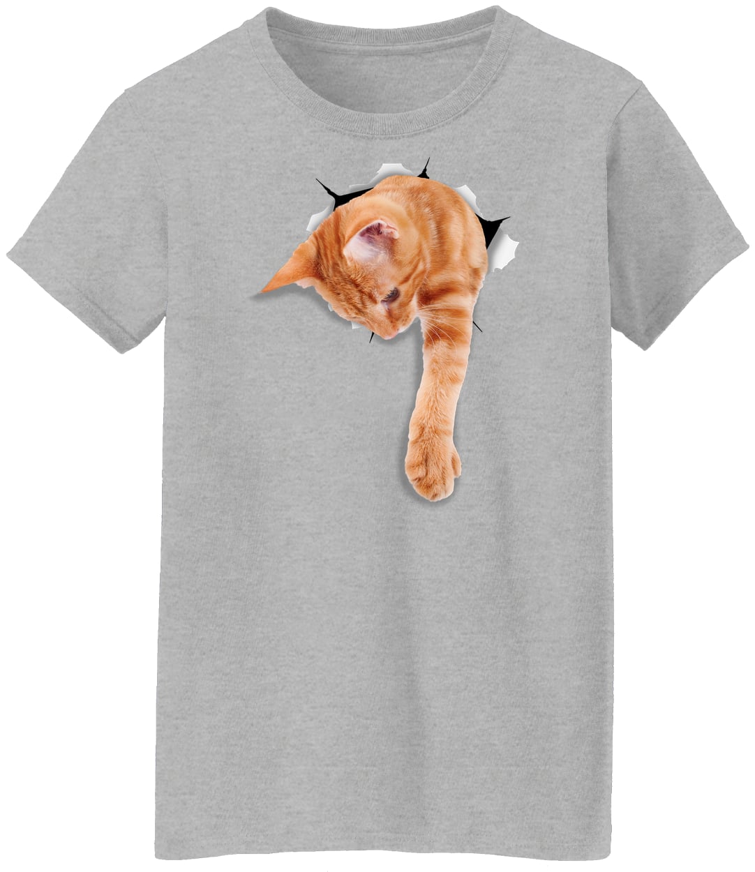 G500L Ladies' 5.3 oz. T-Shirt - Sport Grey