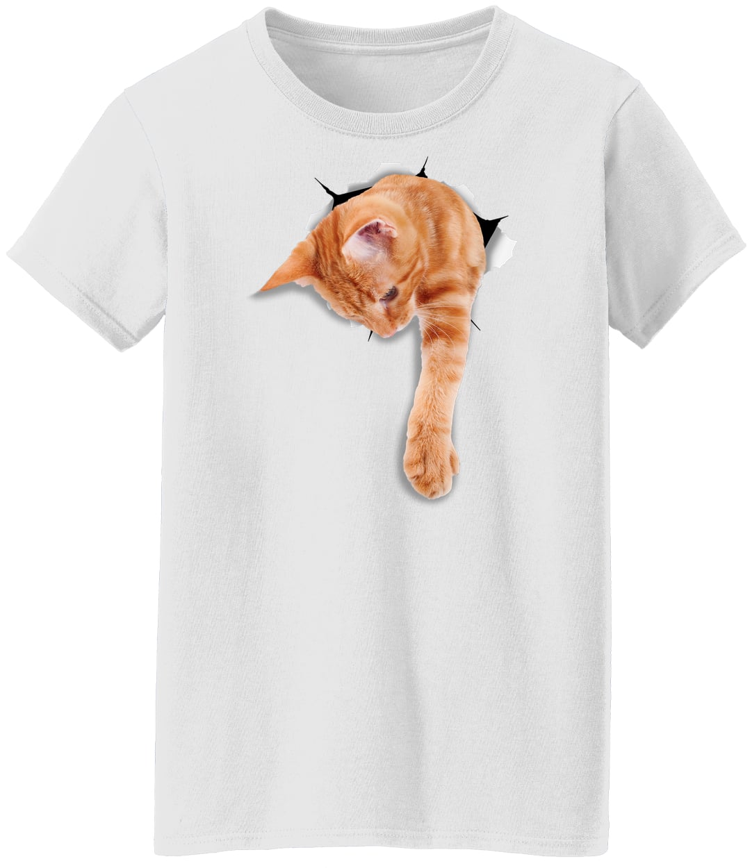 G500L Ladies' 5.3 oz. T-Shirt - White