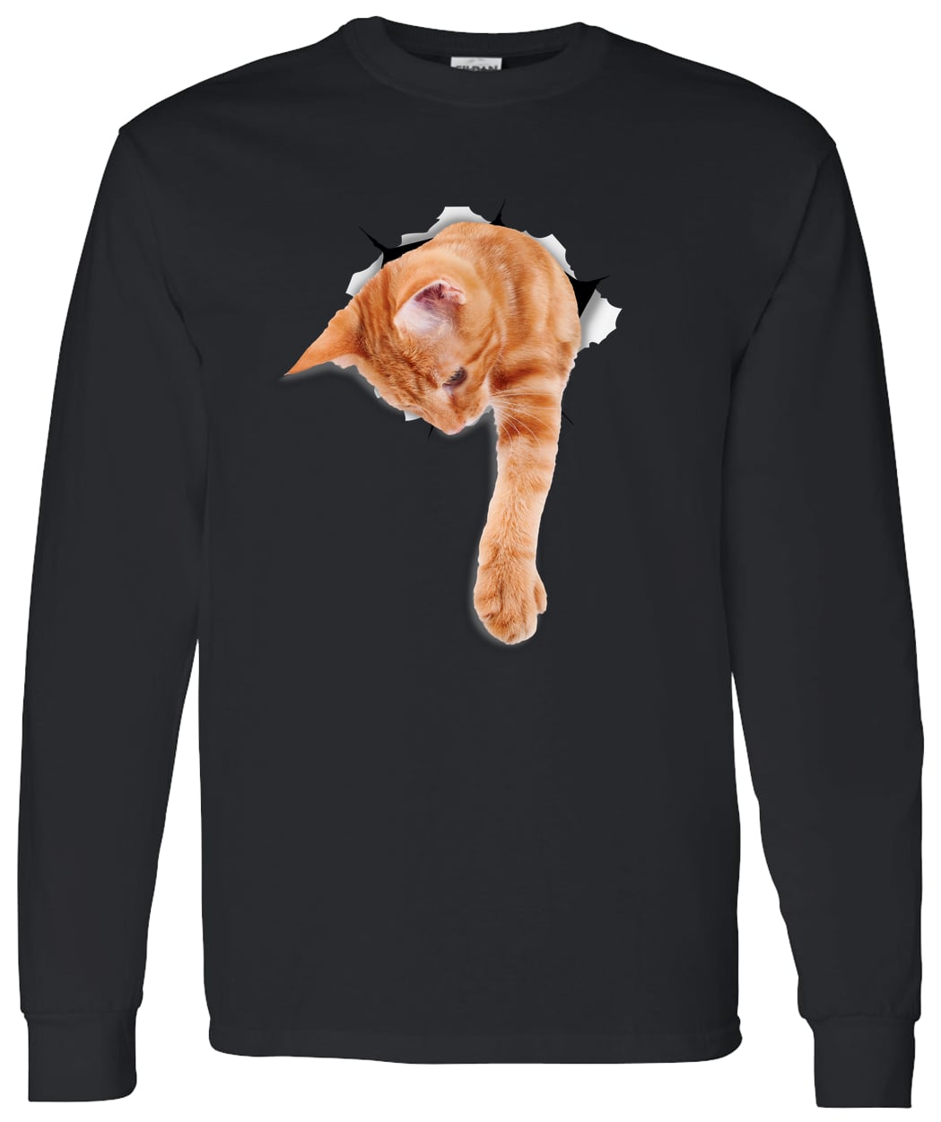 G540 LS T-Shirt 5.3 oz. - Black