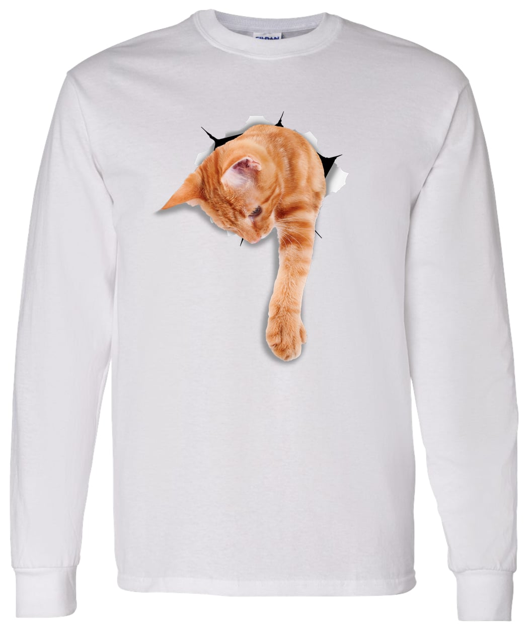 G540 LS T-Shirt 5.3 oz. - White