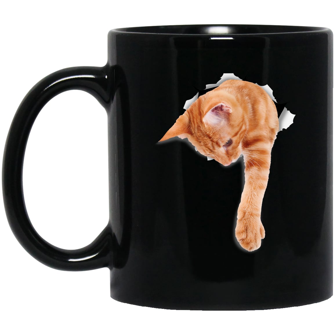 BM11OZ 11oz Black Mug Design Preview